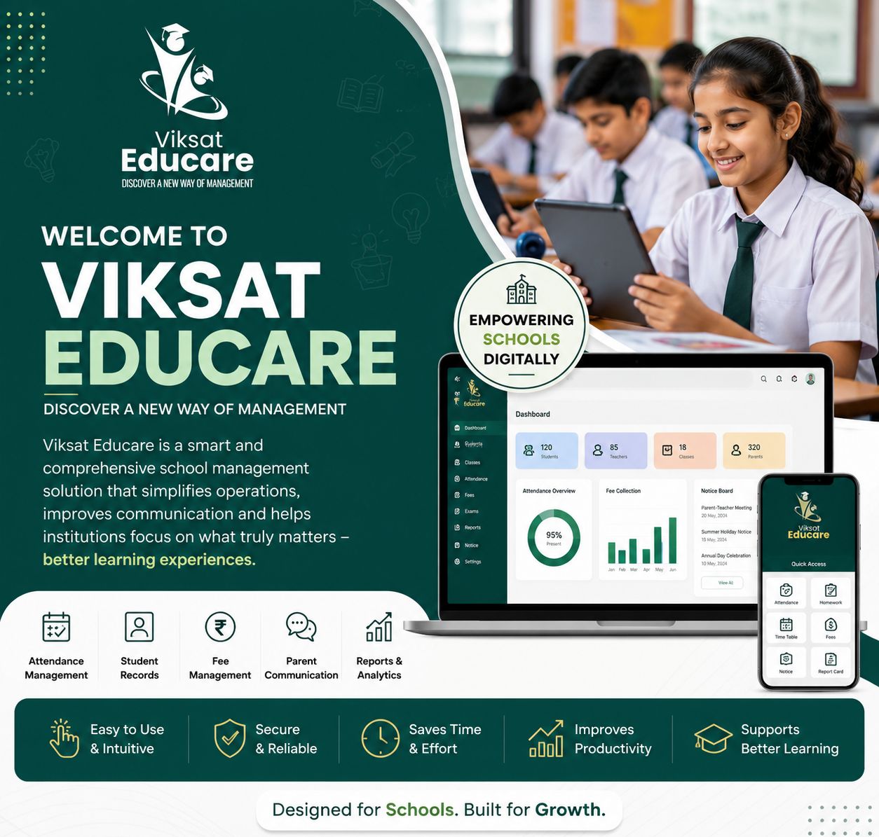 Viksat Educare Integrated Ecosystem